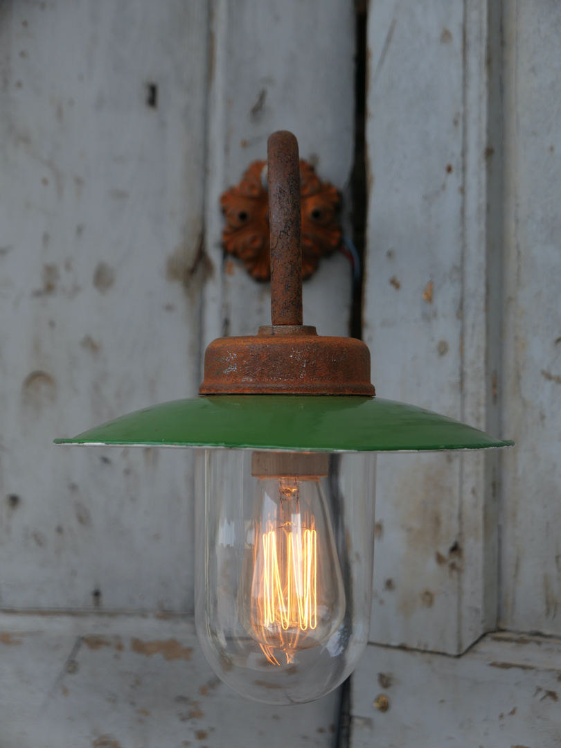 applique Lampe de cour, col de cygne exterieur